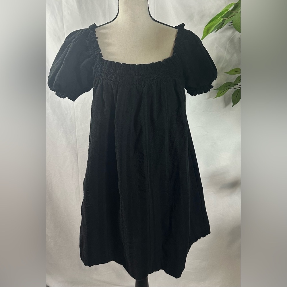 Free People Black Mini Dress 🌴🤍 - Picture 2 of 11